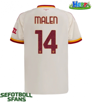 AS Roma Donyell Malen #14 Bortatröja 2026-27 Kortärmad